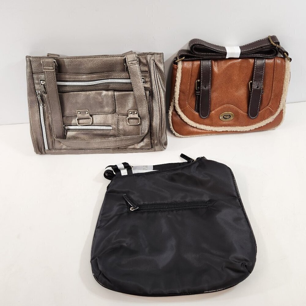 Avon Purse Lot NEW Warm Wishes Super Organization Side Sling
